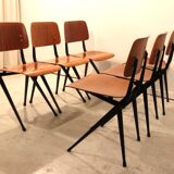 Industrial dining chairs by Marko, model Compass Leg