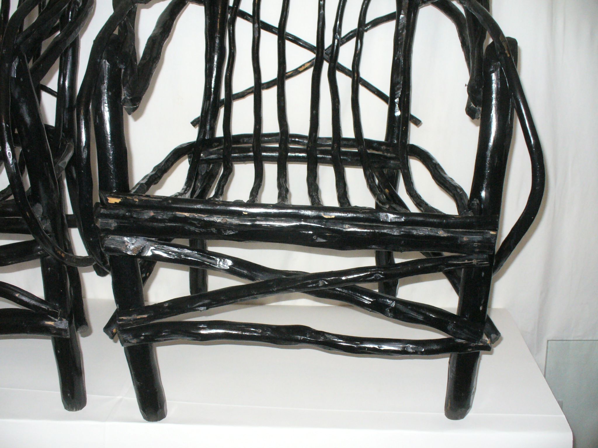 Pair of garden armchairs from the 50s