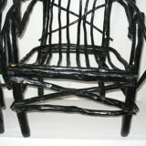 Pair of garden armchairs from the 50s