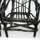 Paire de fauteuils de jardin  des années 50
