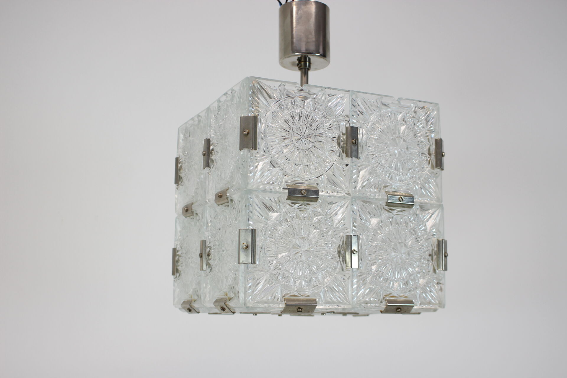 Mid-Century Pendant / Kamenický Šenov, 1970's