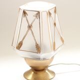 Old glassware lamp