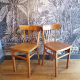 Pair of bistro chairs 1950