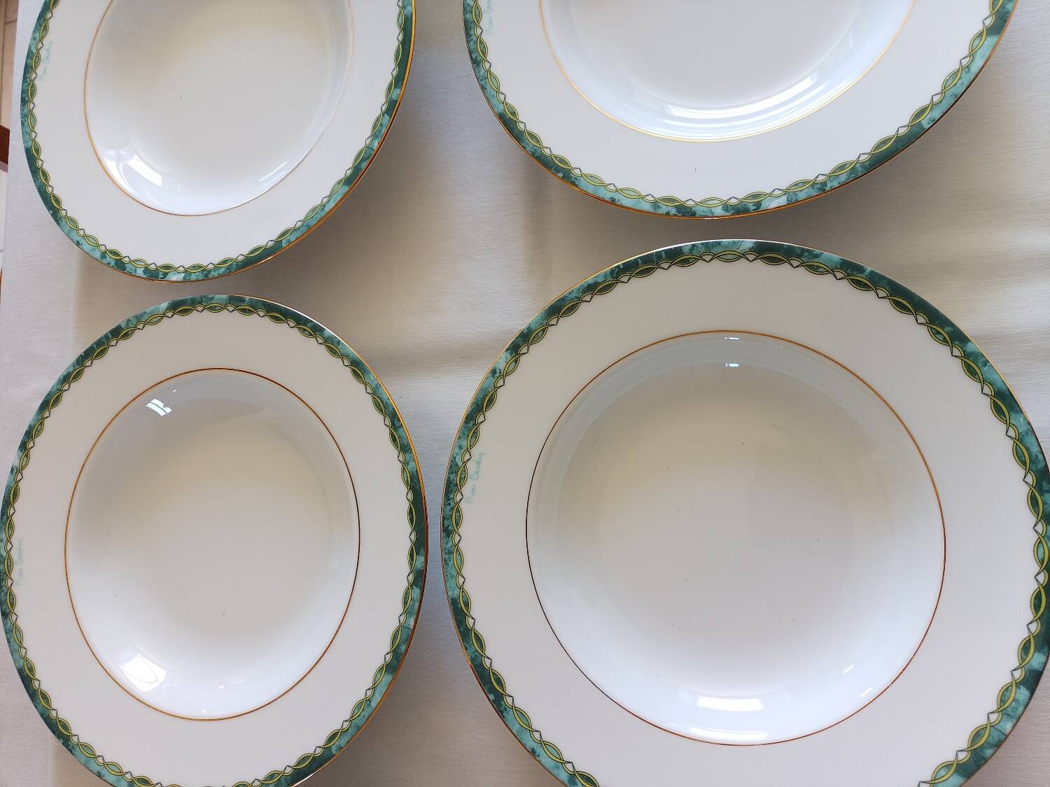 Pierre Cardin soup plates