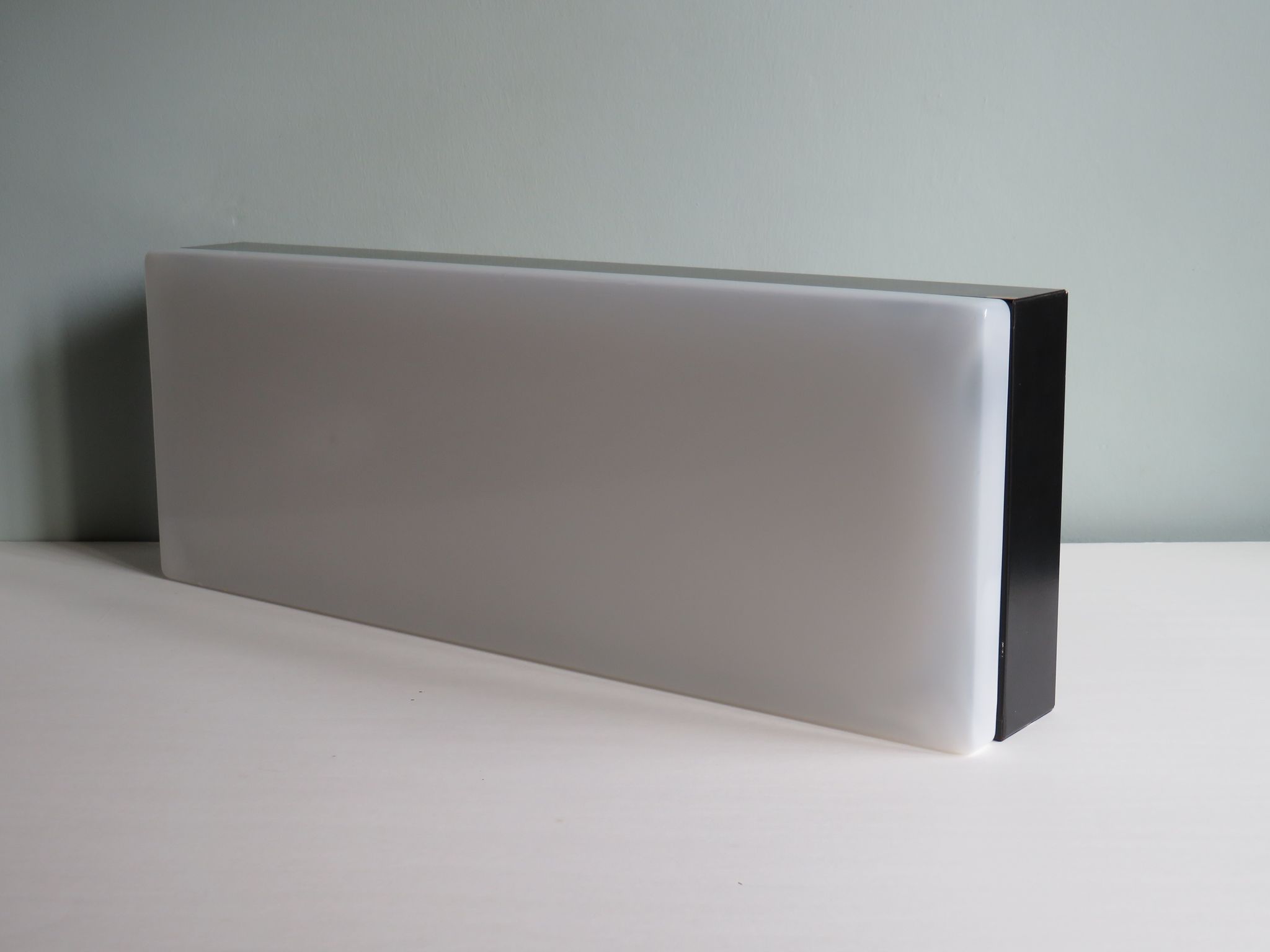 Rectangular ceiling or wall light by Van Haute Belgique, 1960s