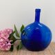 Carafe / vase / lady-jeanne in cobalt blue glass