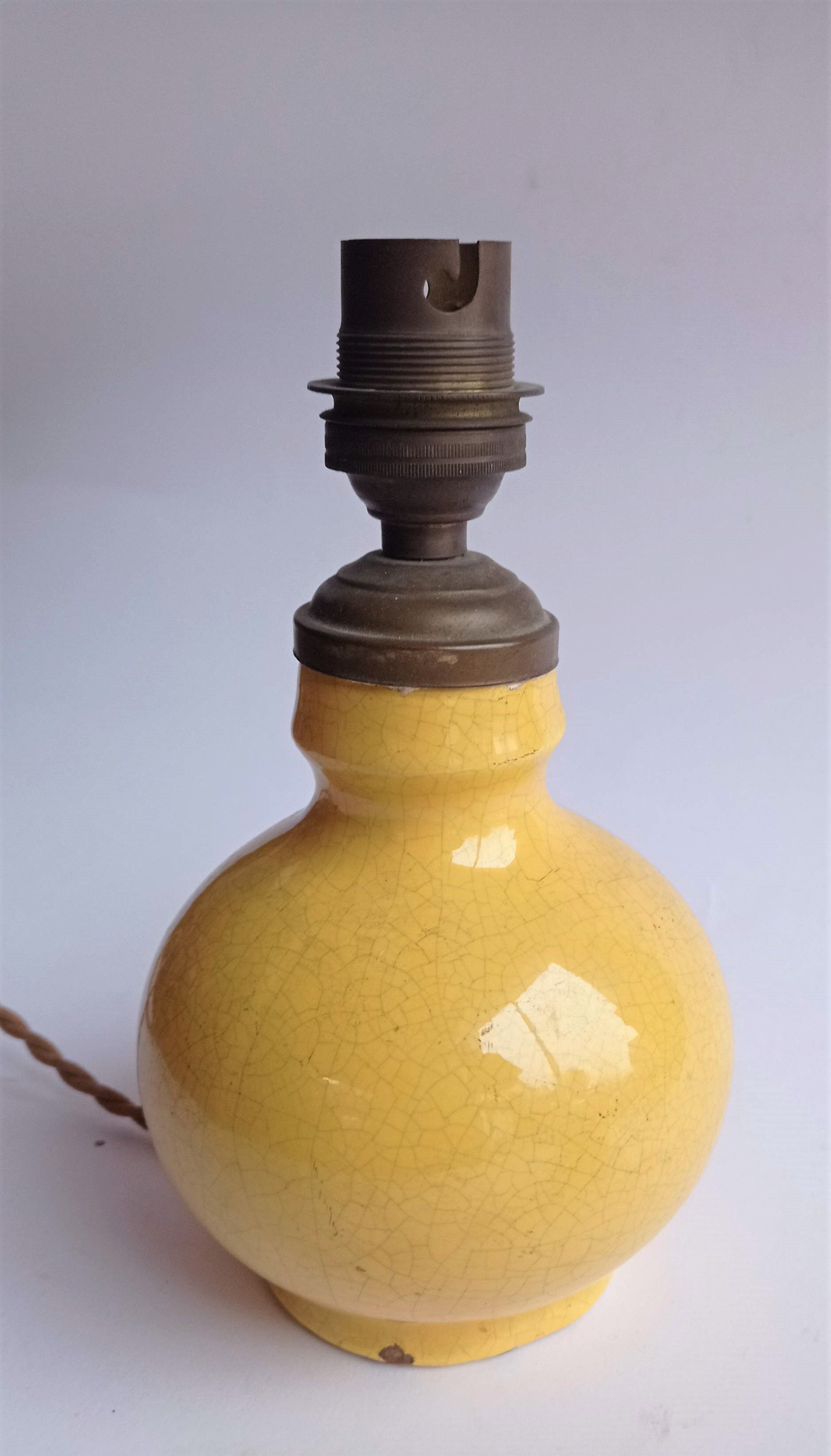 Lampe en céramique 1950
