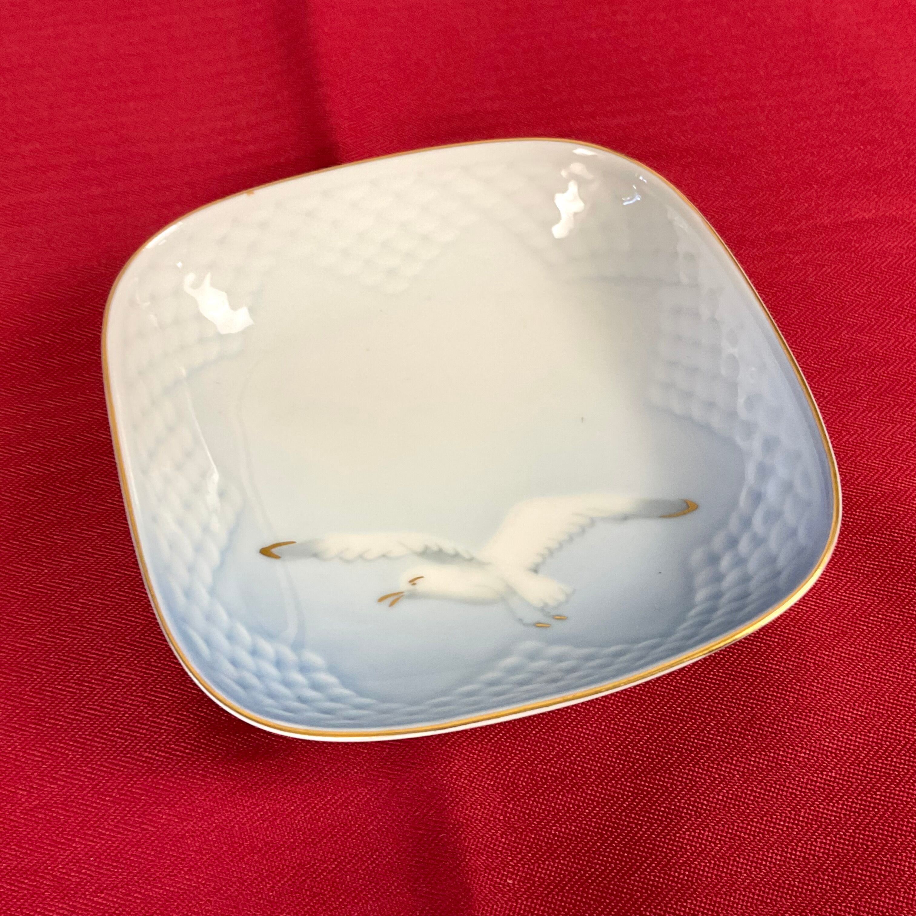 Square cup with seagull Denmark