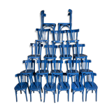Set of 20 bistro chairs