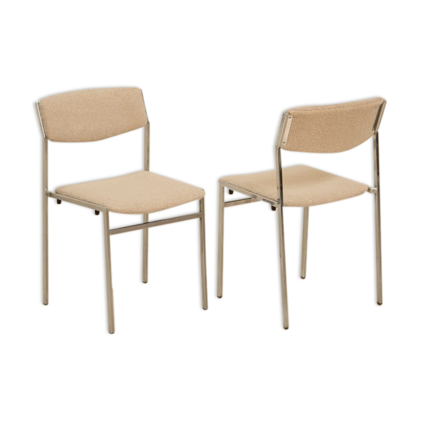 Pair of chairs by Gijs van der Sluis 60's