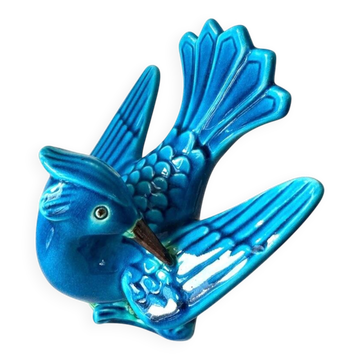 Figurine en céramique d'oiseau par Gunnar Nylund pour Rörstrand, années 1960.