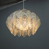 Mid-Century Resin and Glass Pendant, 1960s