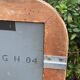 Louis Philippe mirror in solid wood and gilded stucco 19th century 125x80cm