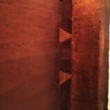 Vitrine ancienne bois au charme anglais