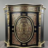 Pair of Boulle Marquetry Furniture Cabinets, Napoleon III Period