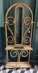 60s bamboo and rattan wardrobe