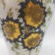 Decorated ceramic vase signed Pecchioli, 1950s