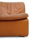 Leather armchair Selene by Adalberto Caraceni for B&T, 1970s