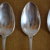 12 tablespoons metal argente orfevre frionnet francois