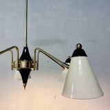 Lampada a sospensione vintage, anni '60