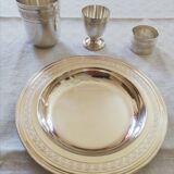 Timbale / Coquetier / towel round plate empty pocket Christofle Villeroy collection