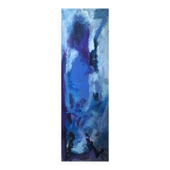 Tableau Abstrait Bleu