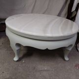 ROUND COFFEE TABLE WITH MARBLE TOP