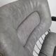 Vintage chrome swivel armchair