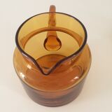 Vintage glass pitcher