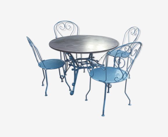 Salon de jardin en fer forgé