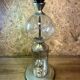 Large vintage lamp See Delmas 1970s glass and metal modern design
