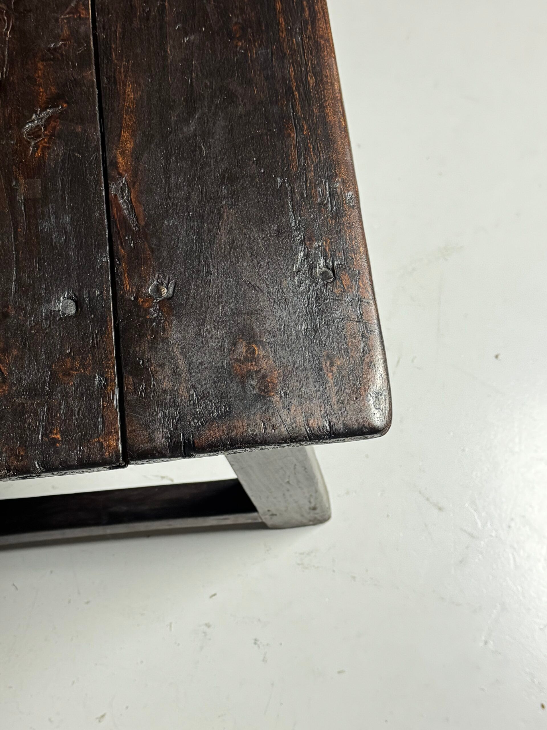 Spanish side table, rustic, early 20th century