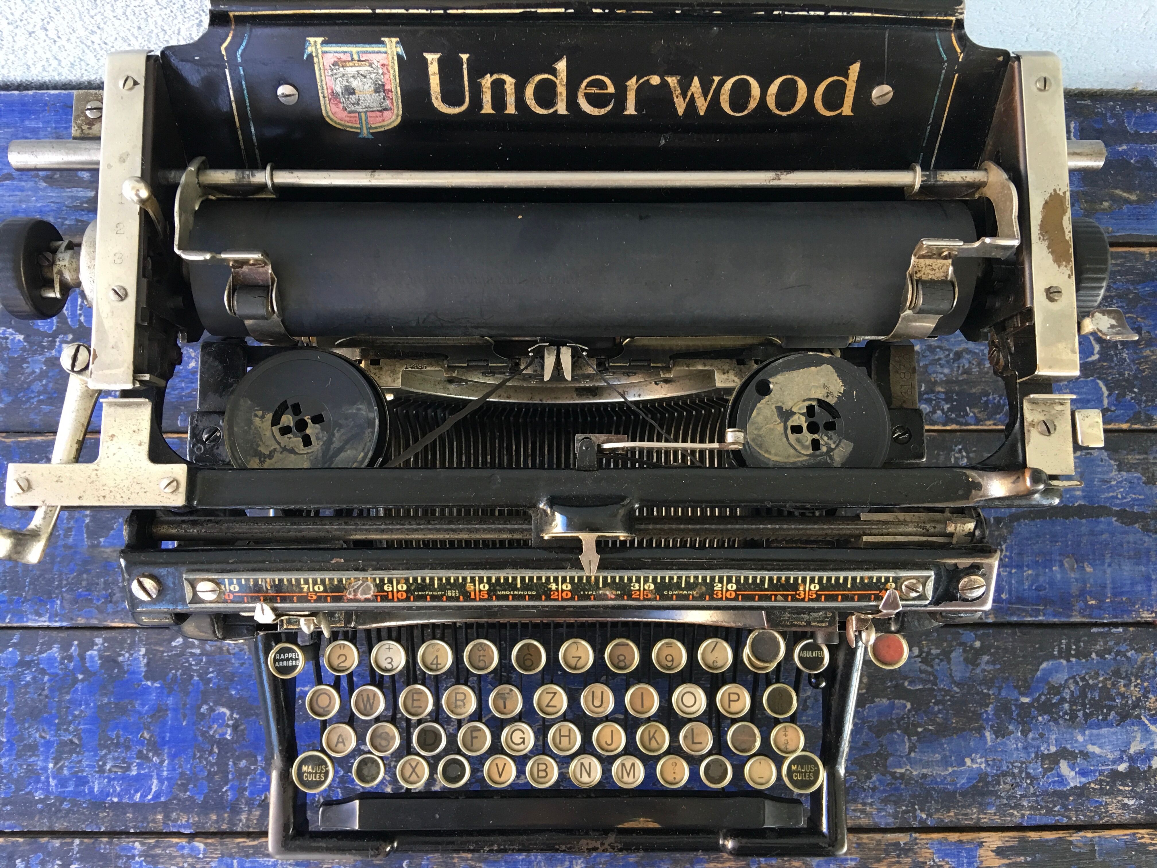 Underwood Typewriter, 1900