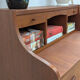 Secrétaire vintage scandinave en teck
