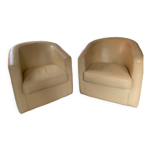 fauteuils en cuir