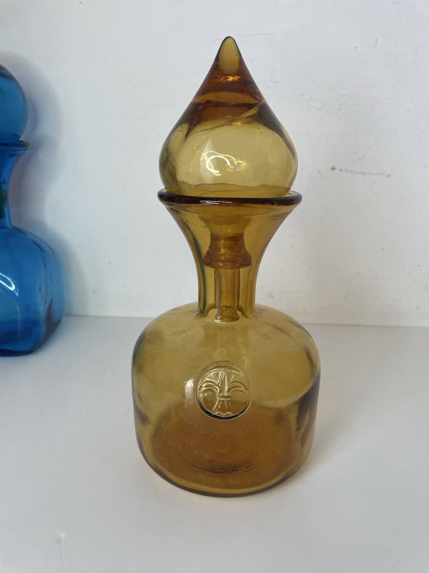 Carafe italienne Empoli Fleur de Lys
