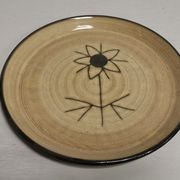 Vintage ceramic plate signed Emile Masson Vallauris