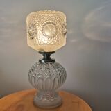 Vintage Art Deco style glass table lamp