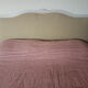 Linen headboard