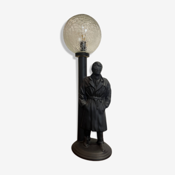 Lampe réverbère années 80