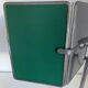Vintage 1940 triptych barber mirror with bevelled foot - 40 x 35 cm