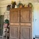 The rustic oak dresser