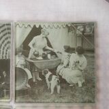 6 sous-verres en verre vintage.