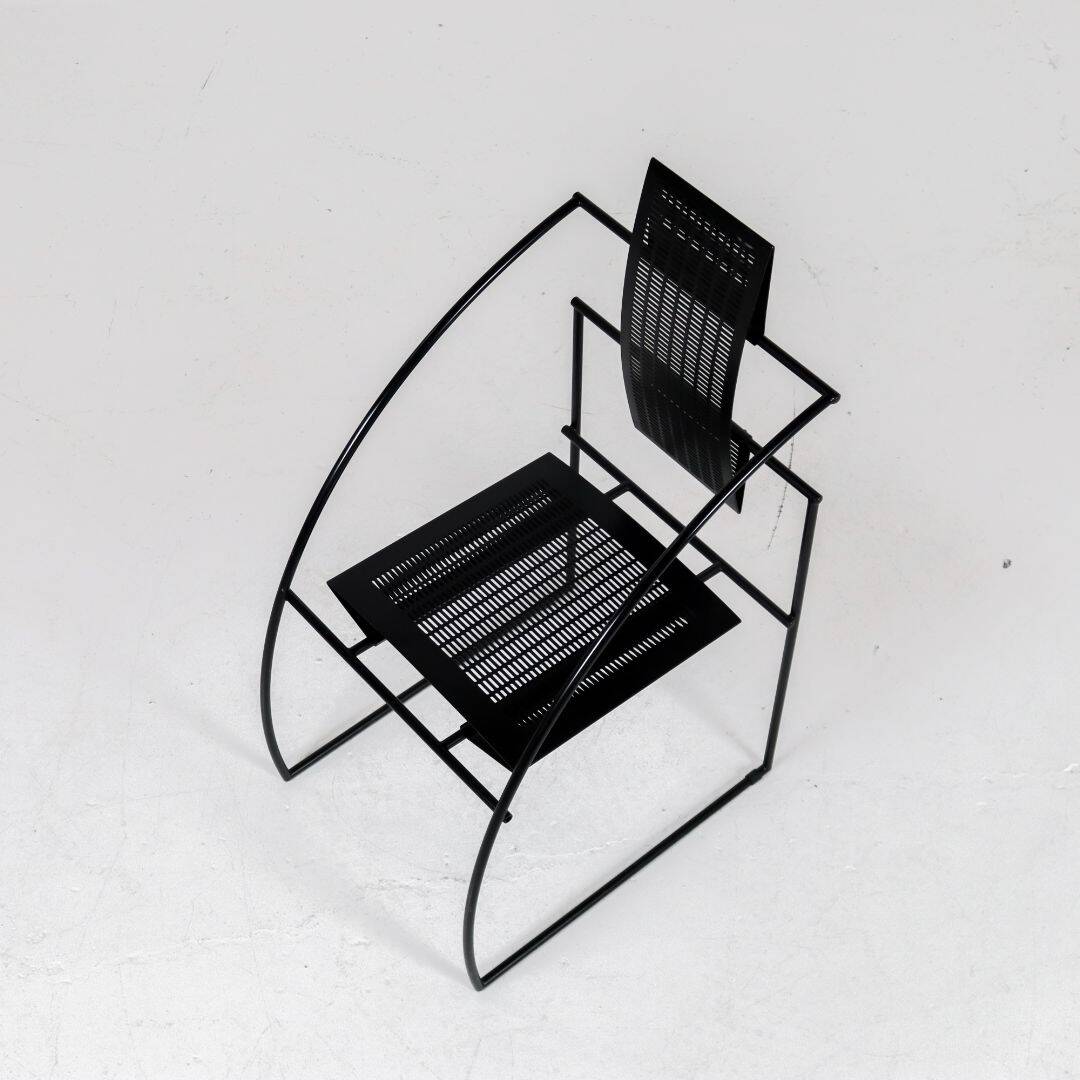Postmodern Quinta chair by Mario botta for Alias Italy