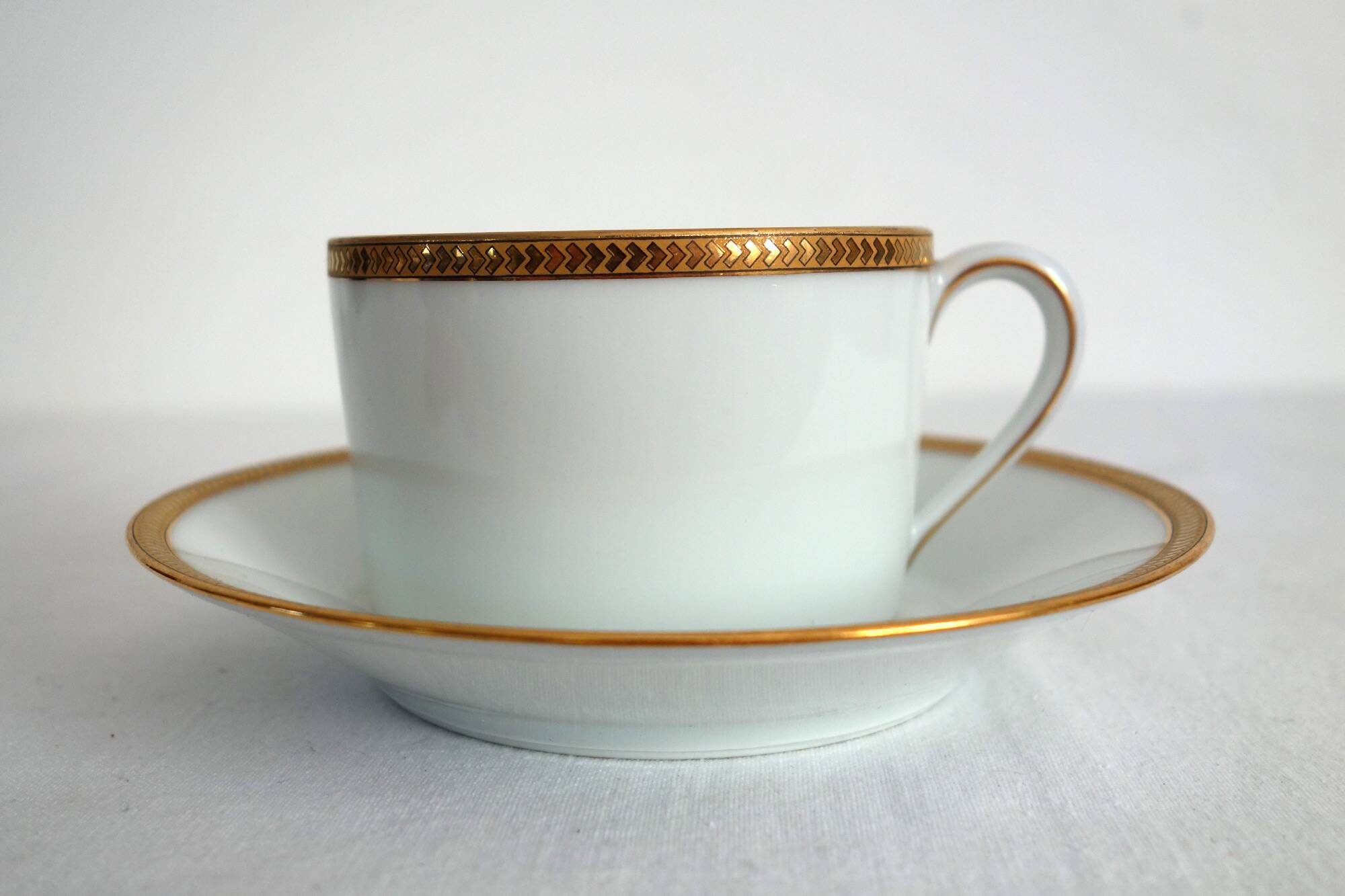 2 cups with saucers Charles Haviland, mid 20th century