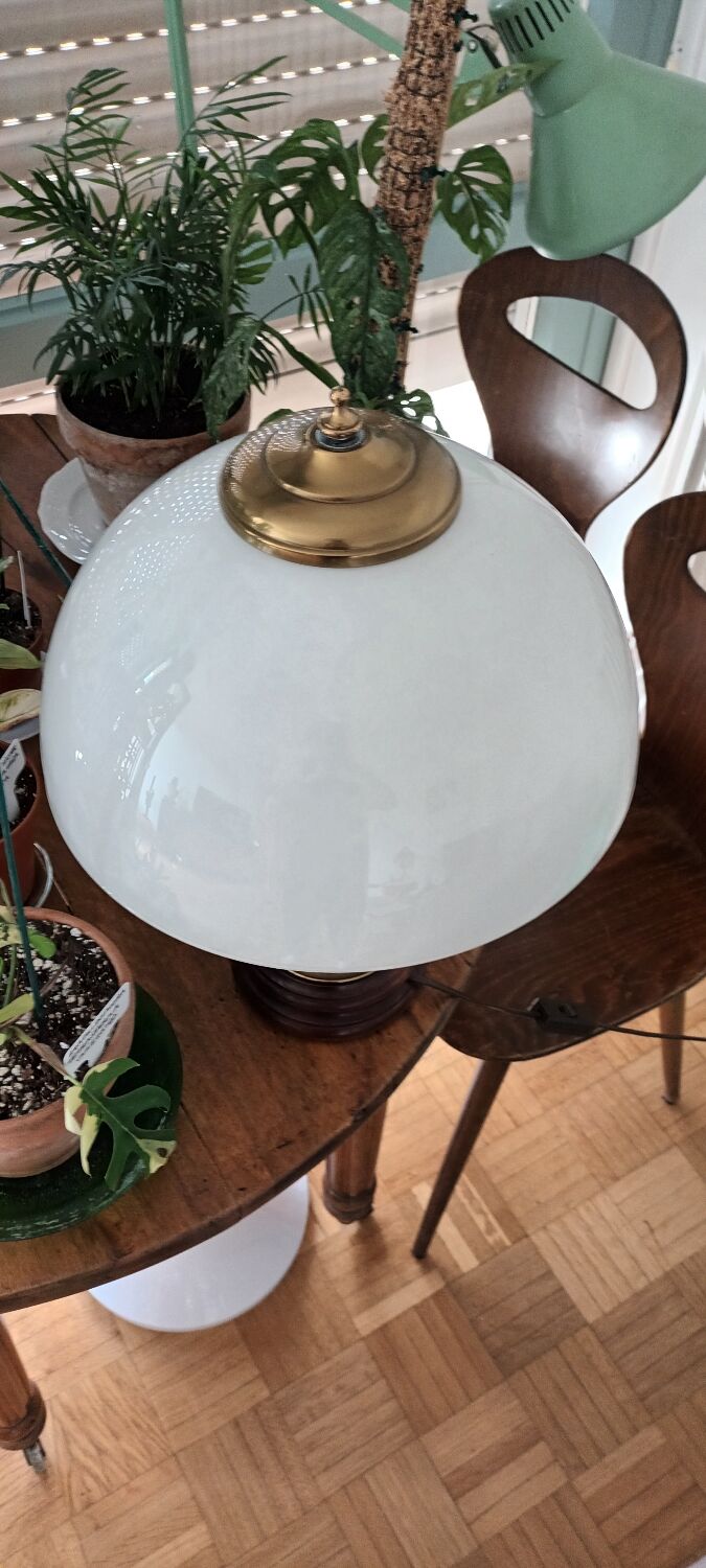 Vintage mushroom lamp