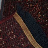 Runner with Predominantly Bordeaux Red – 138x39cm