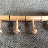Bamboo coat rack