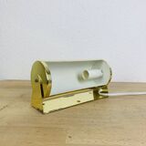 Ikea V413 vintage roller wall lamp, gold metal