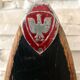 Paire de ski vintage en bois